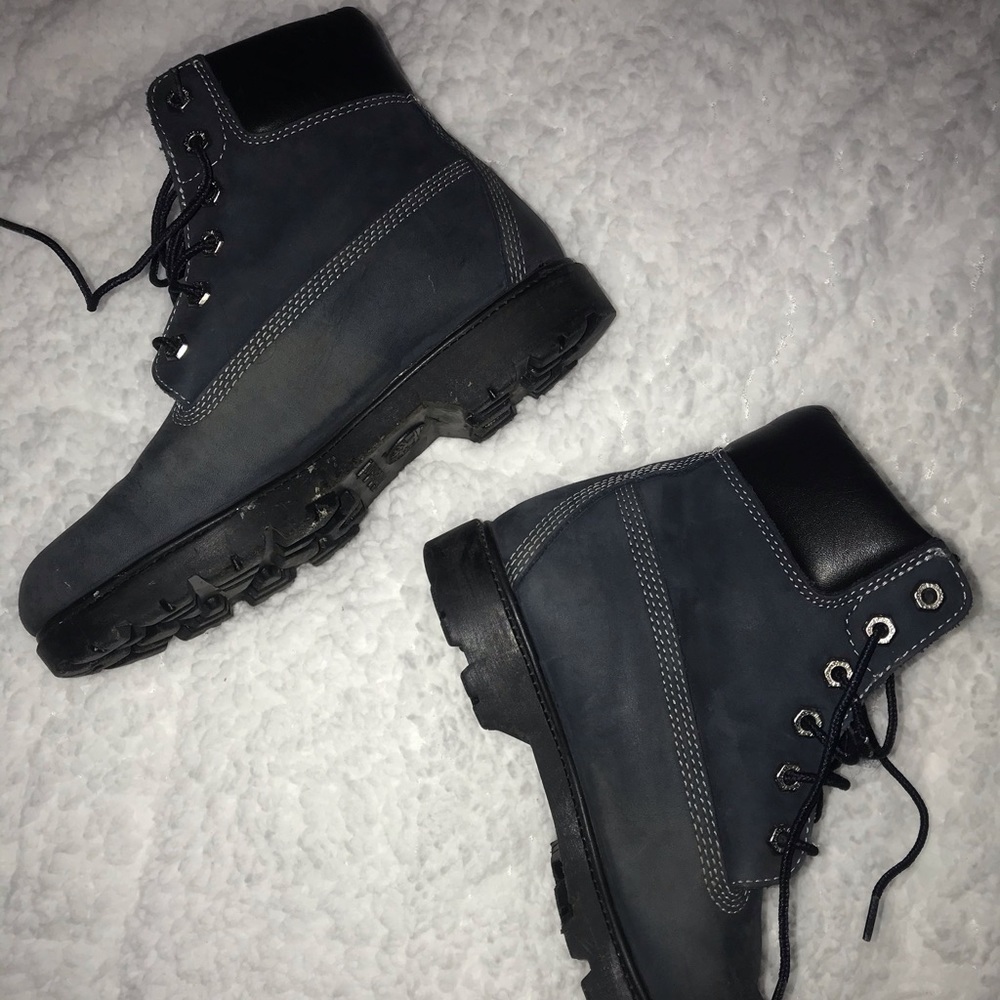 all black womens waterproof timberlands